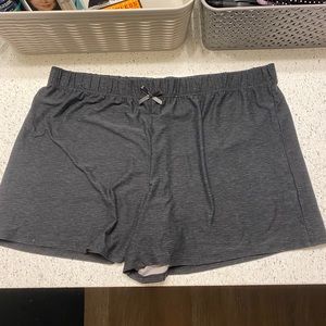 Women’s Grey Sleep Shorts